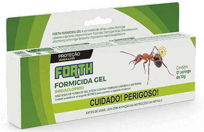 Formicida em gel forth seringa 10 gramas