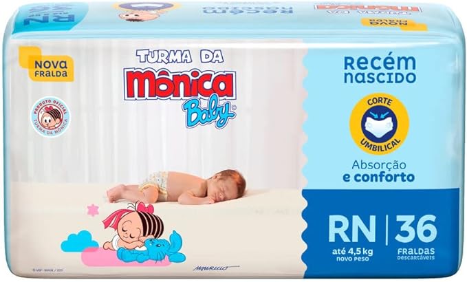 Turma da Mônica Baby - Fralda